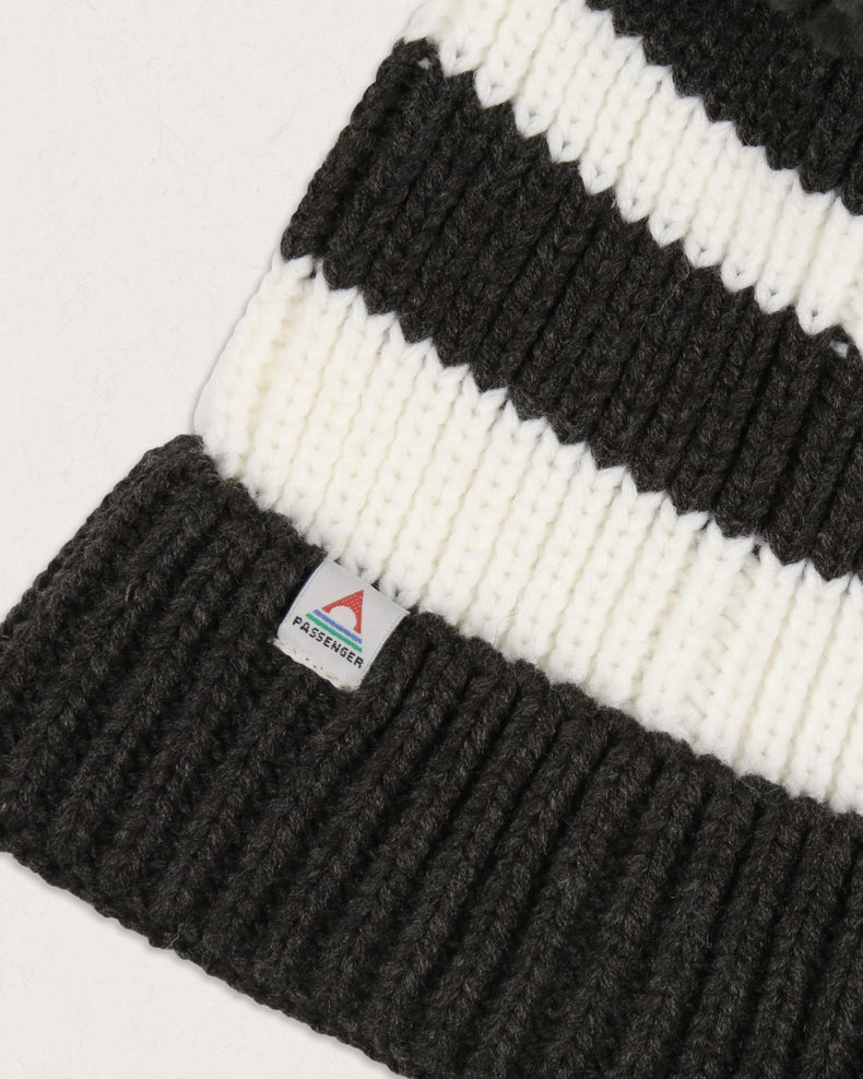 Summit Recycled Bobble Hat - Black – Passenger