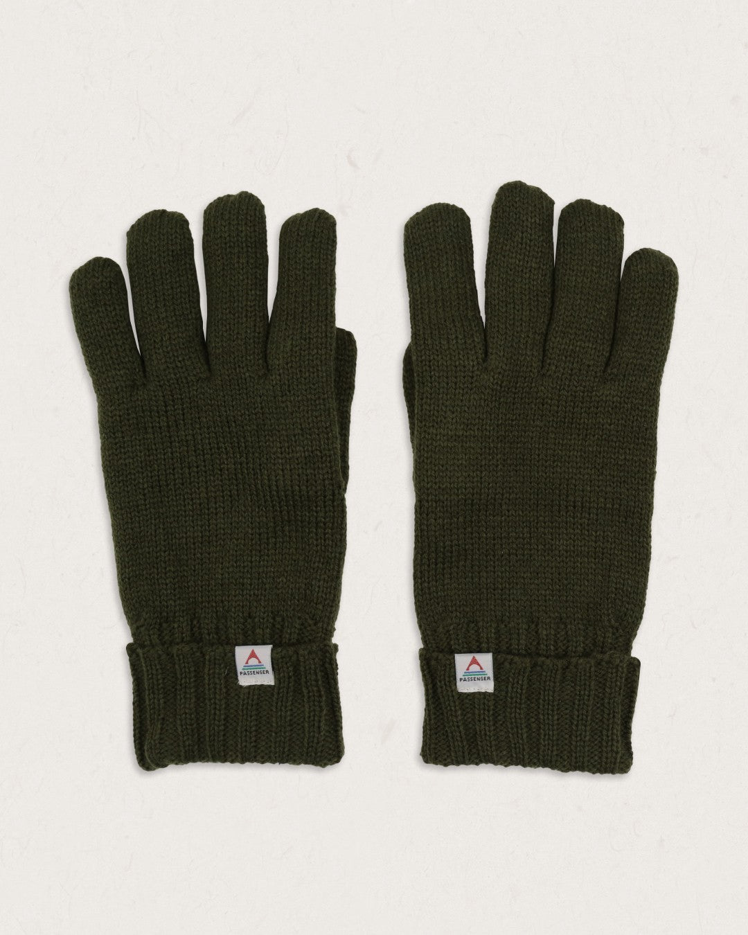 Gale Recycled Acrylic Knitted Gloves - Fir Tree