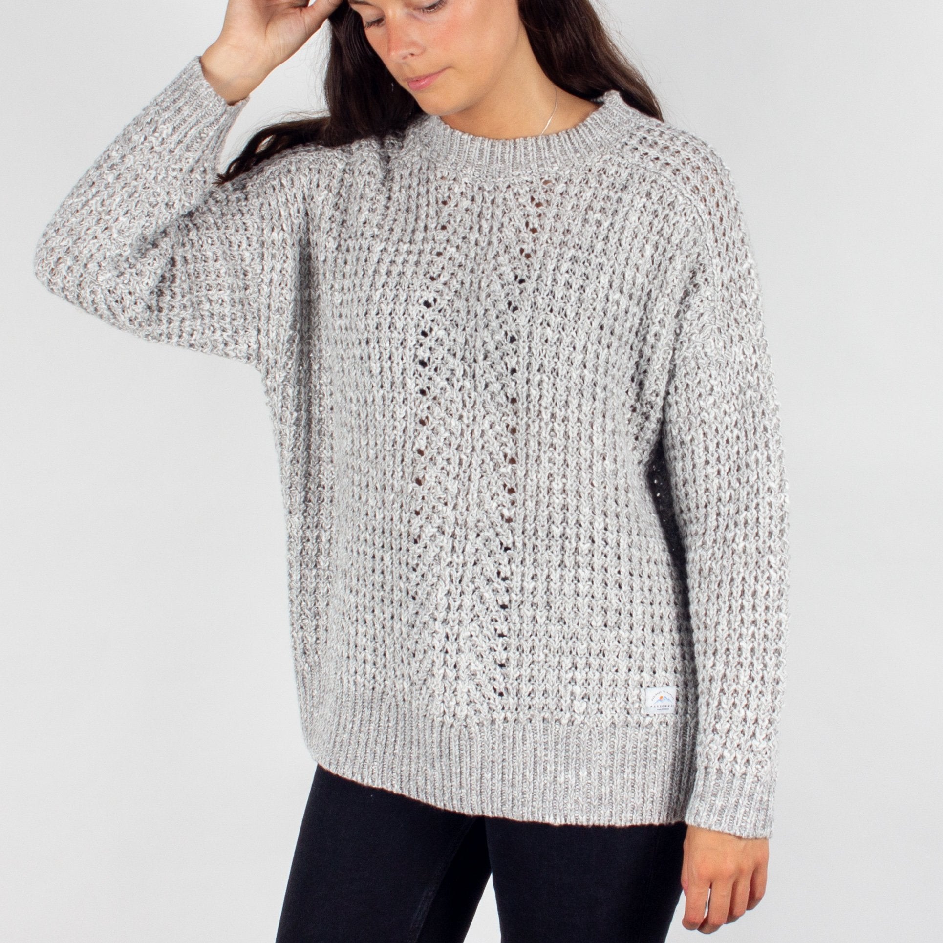 Image of Greenland Knitted Sweater - Light Grey