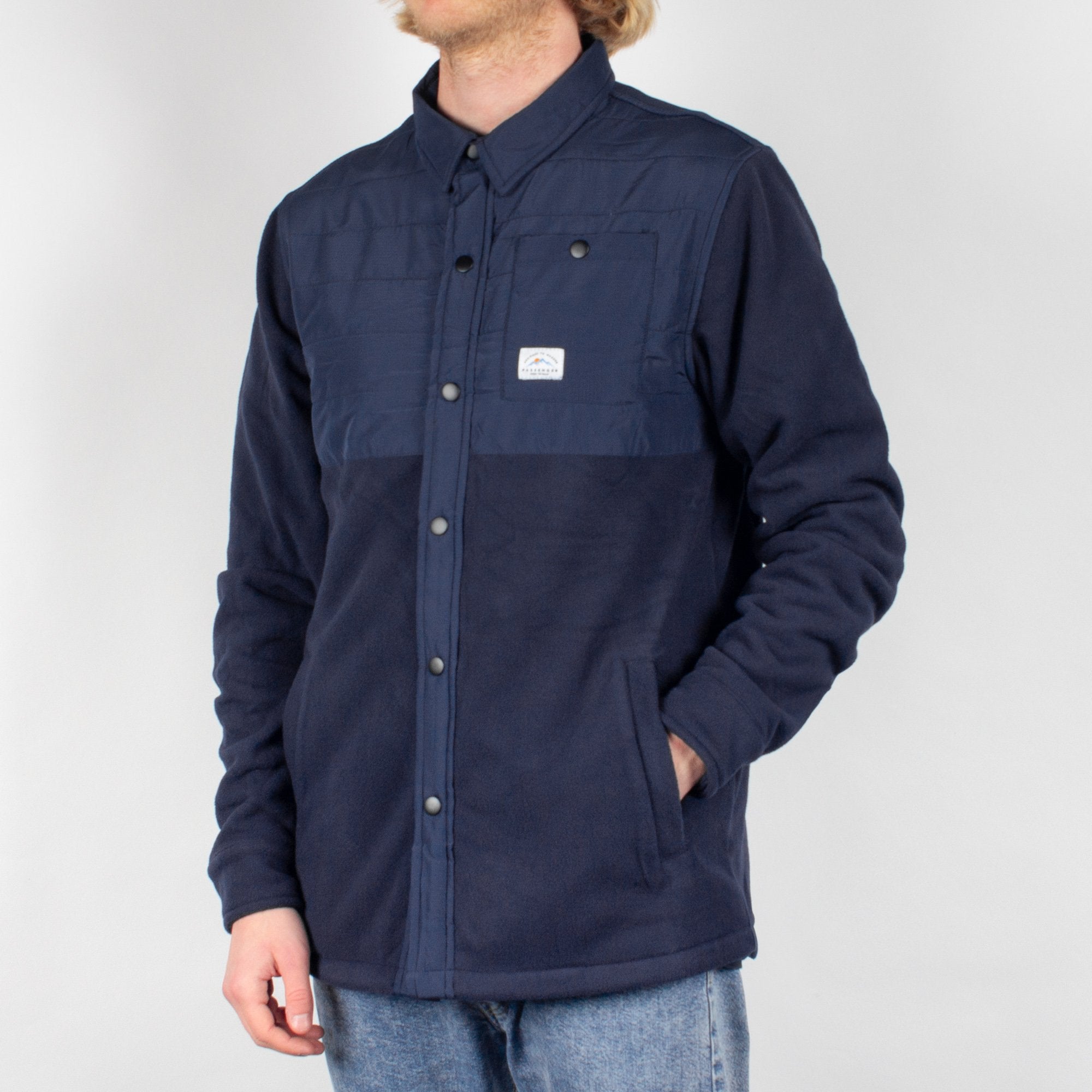 Image of Clachtoll Fleece - Navy