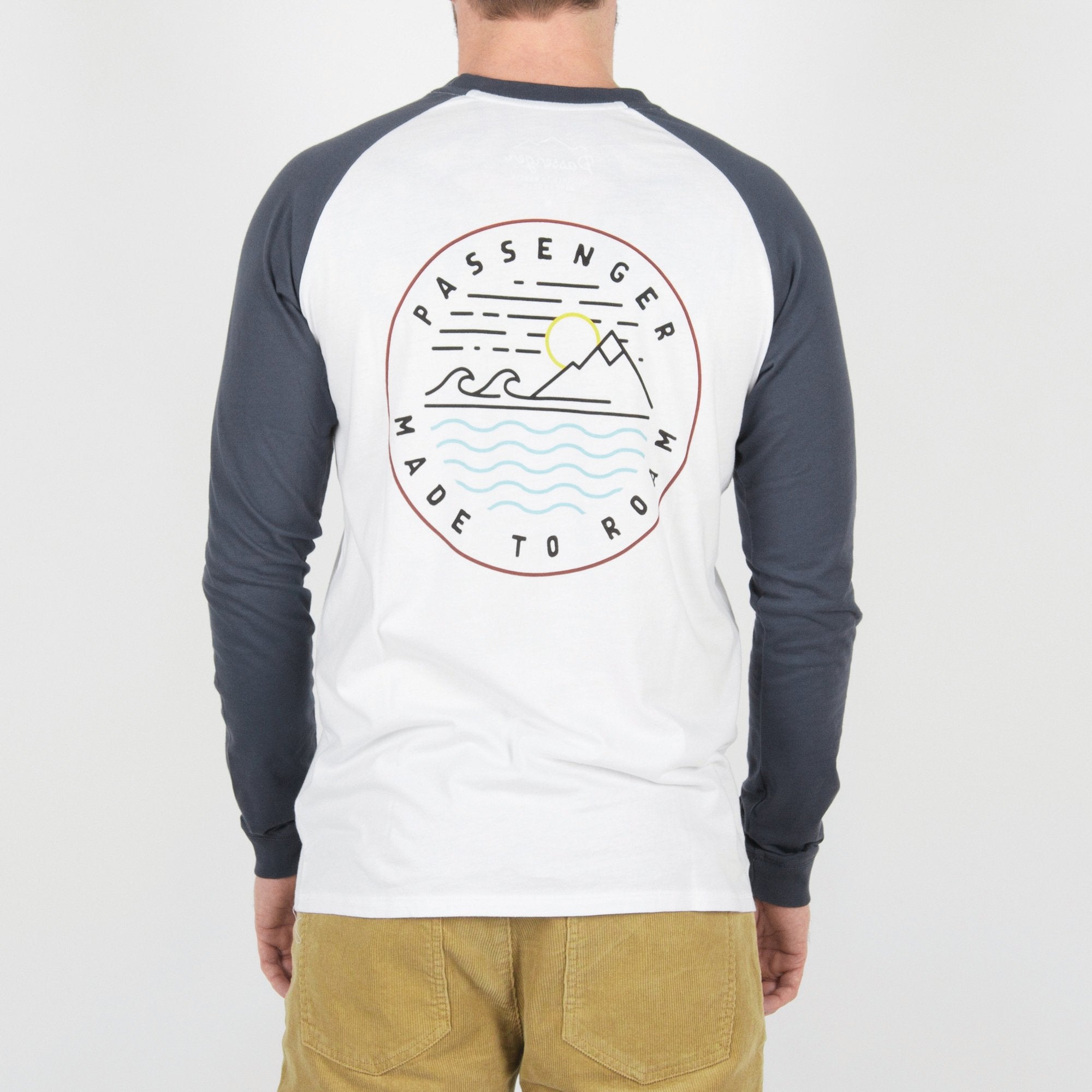 Image of Dialler Long Sleeve T-Shirt - Midnight Navy/White