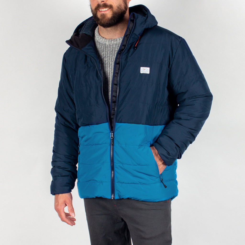 PATROL INSULATED JACKET - NAVY/DEEP WATER BLUE