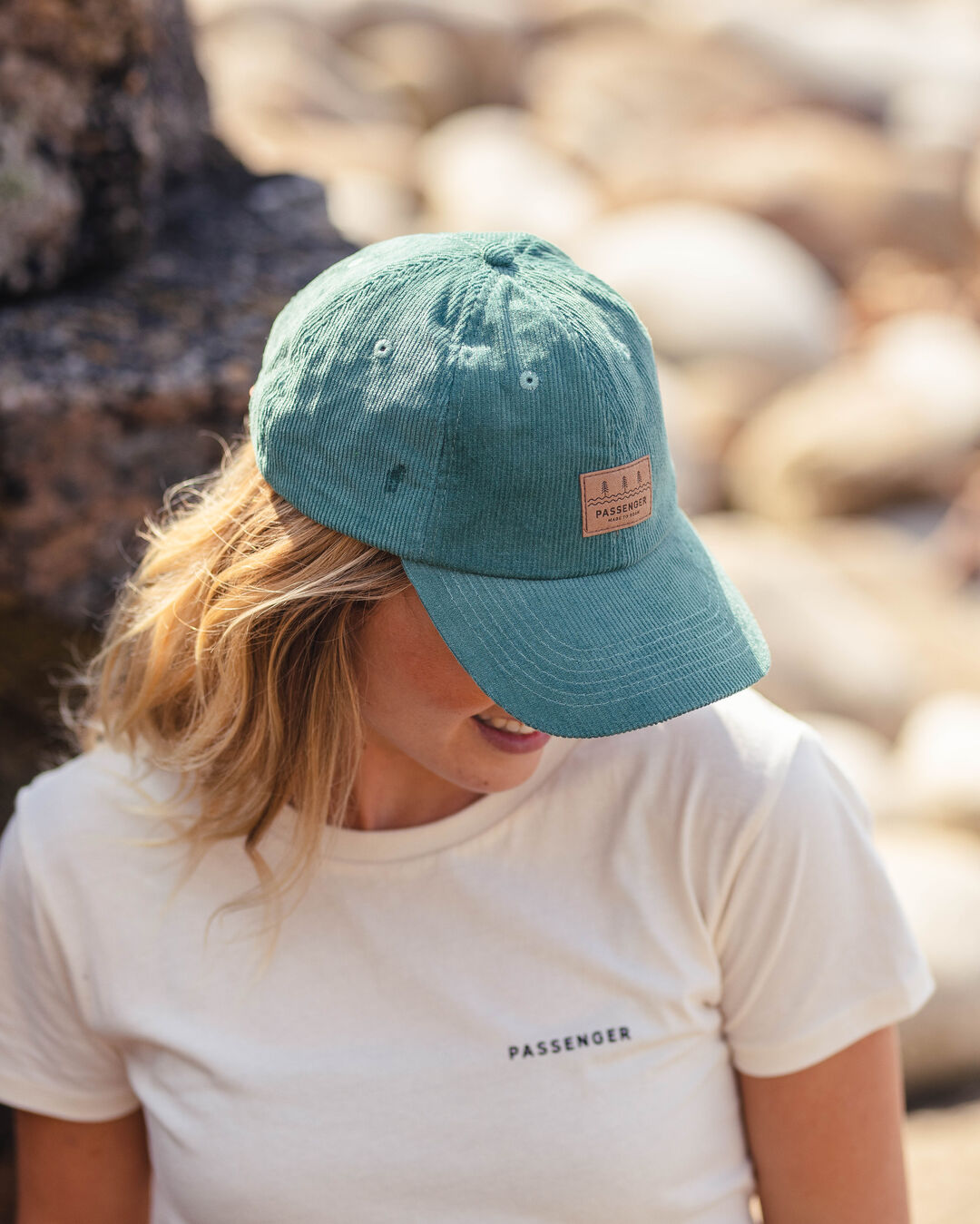 Canopy Recycled Cotton Snapback Cap - Deep Sea