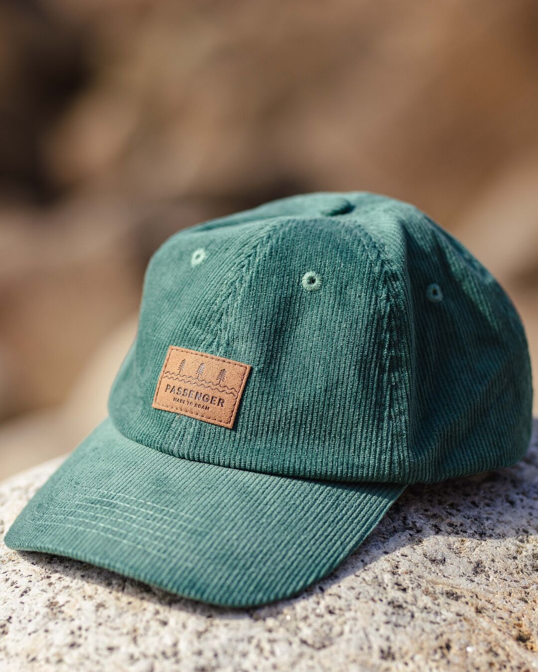 Canopy Recycled Cotton Snapback Cap - Deep Sea