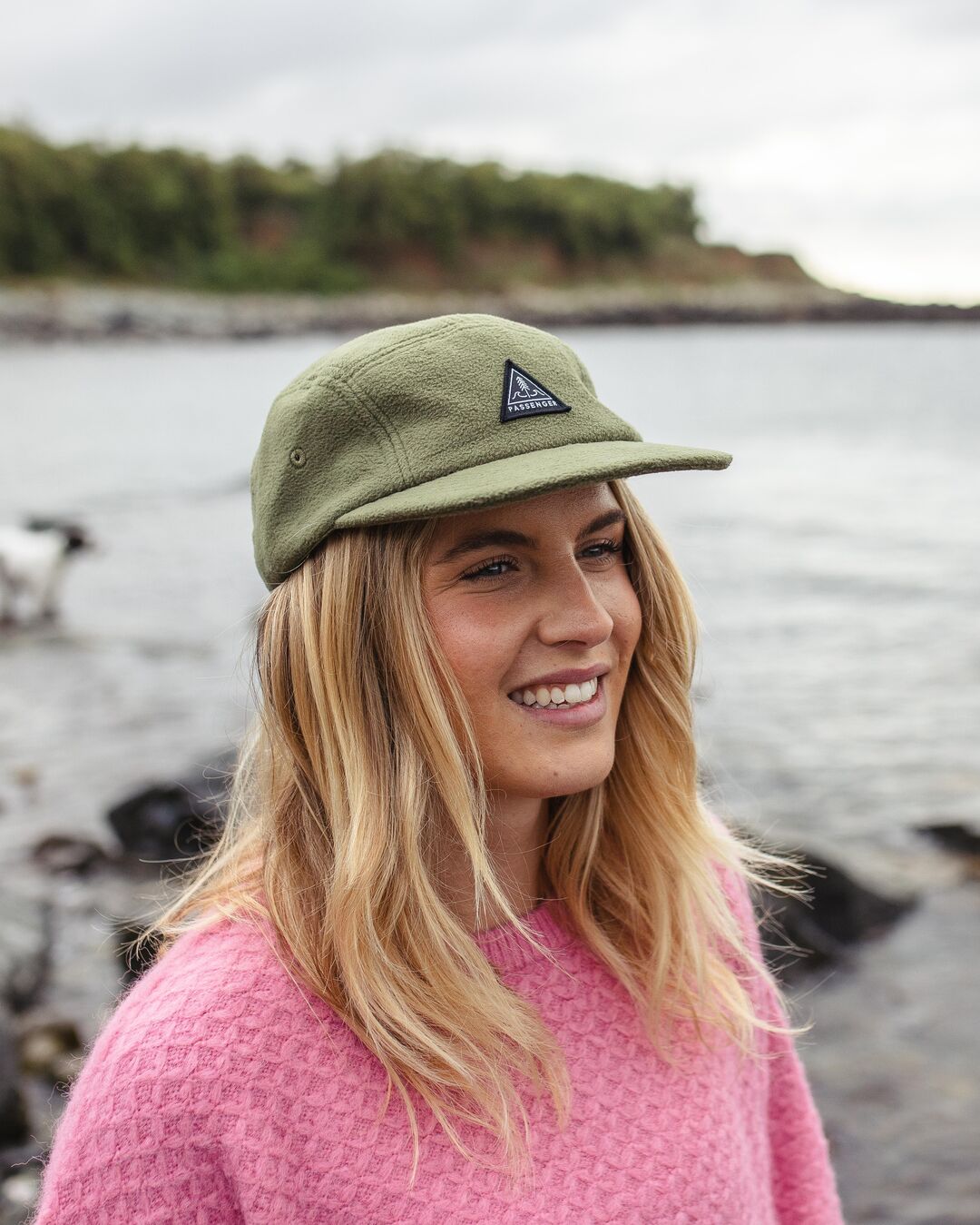 Pine Recycled Polar Fleece Cap - Khaki