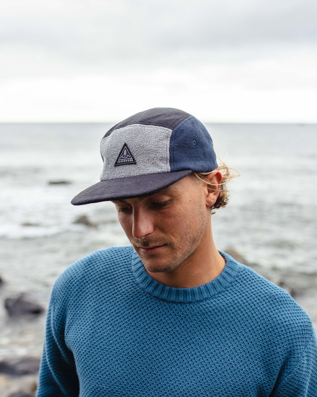 Pine Recycled Polar Fleece Cap - Grey Marl