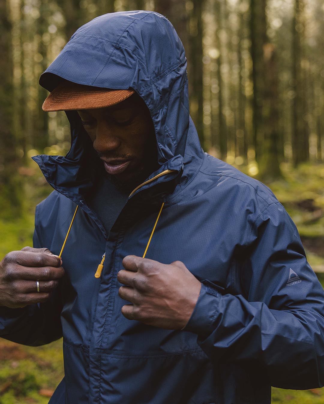 Echo Recycled Water Resistant Jacket - Deep Navy