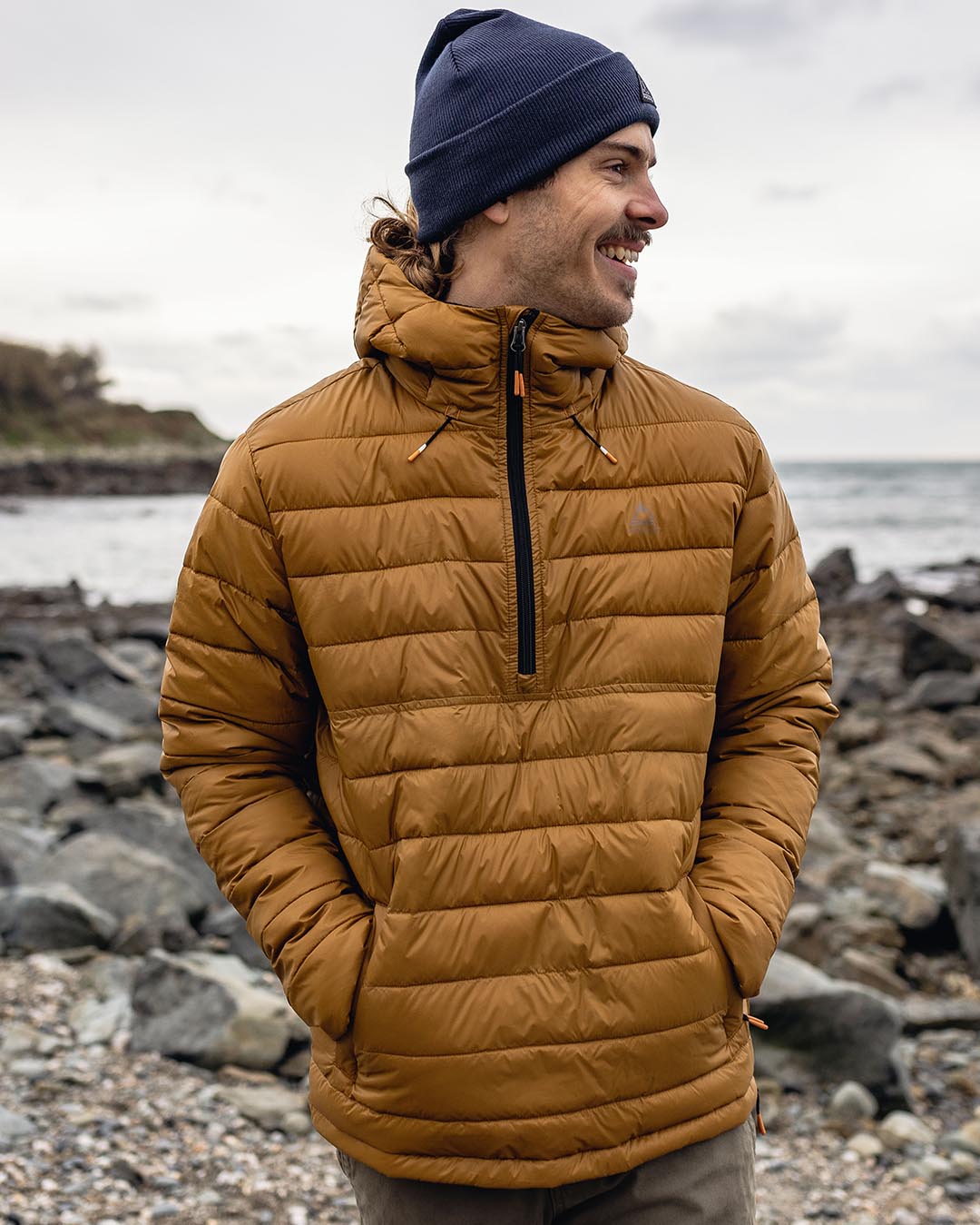 Crest Recycled Insulated Jacket - Golden Brown