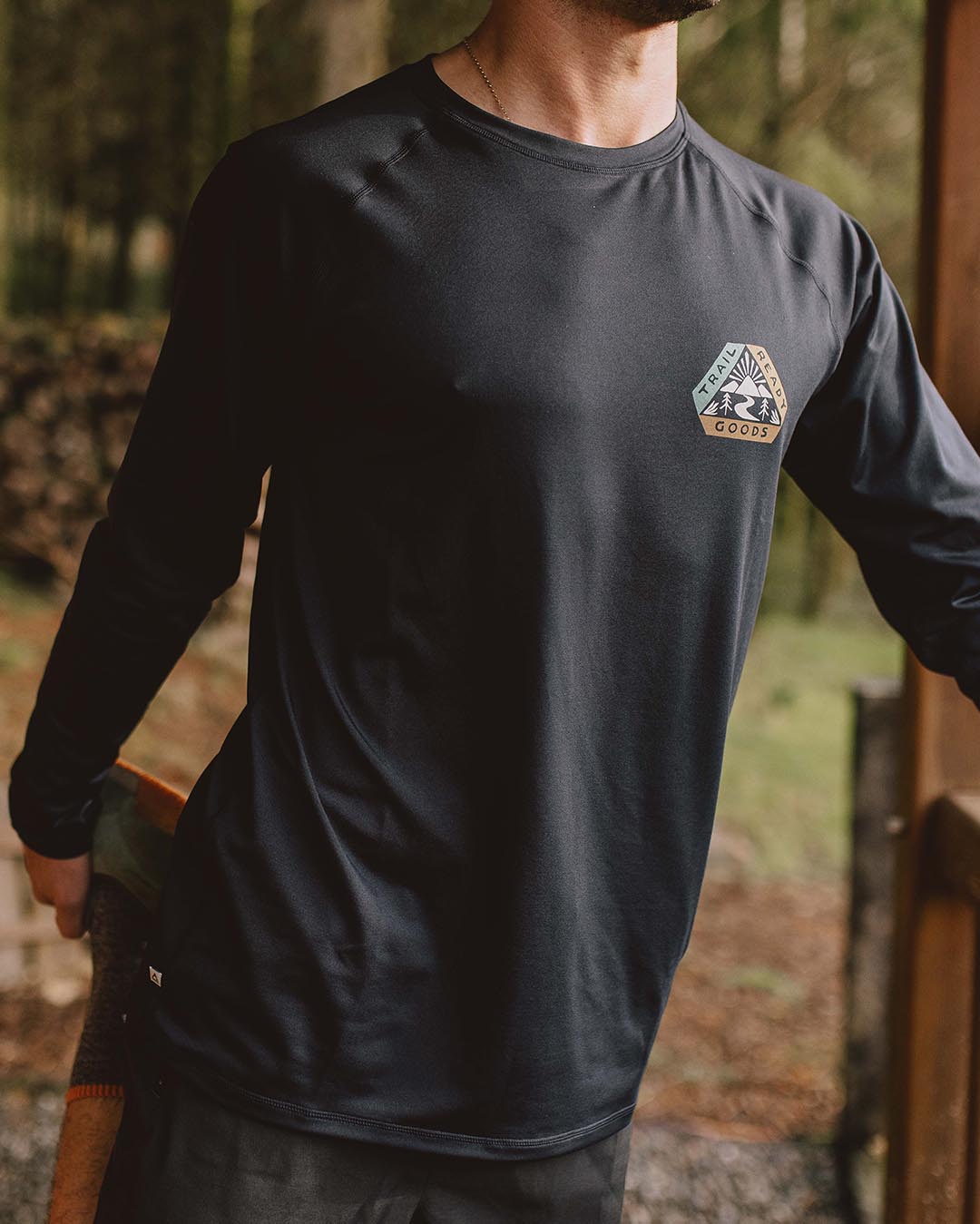 Sky Recycled Base Layer LS T-Shirt - Deep Navy