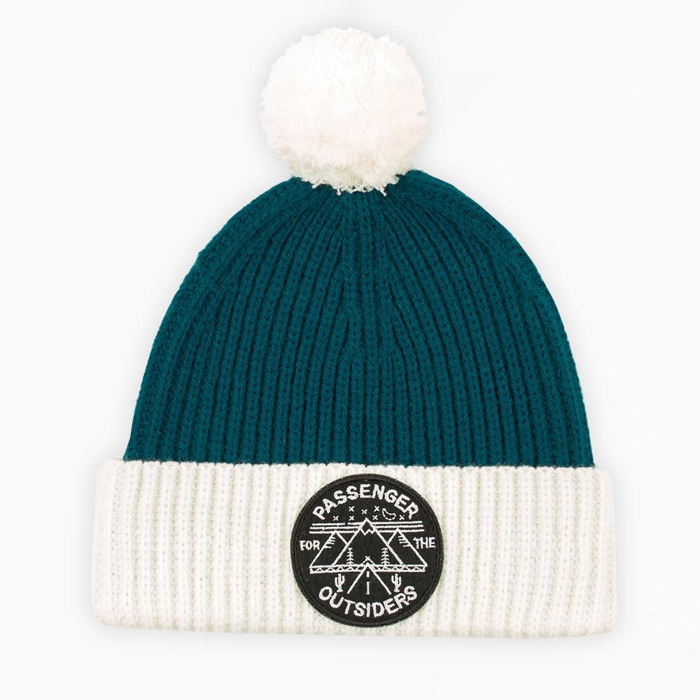 Image of Pinecone Bobble - Teal/Cream