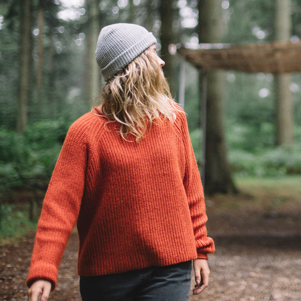 Image of Skye Knitted Sweater - Cinnamon