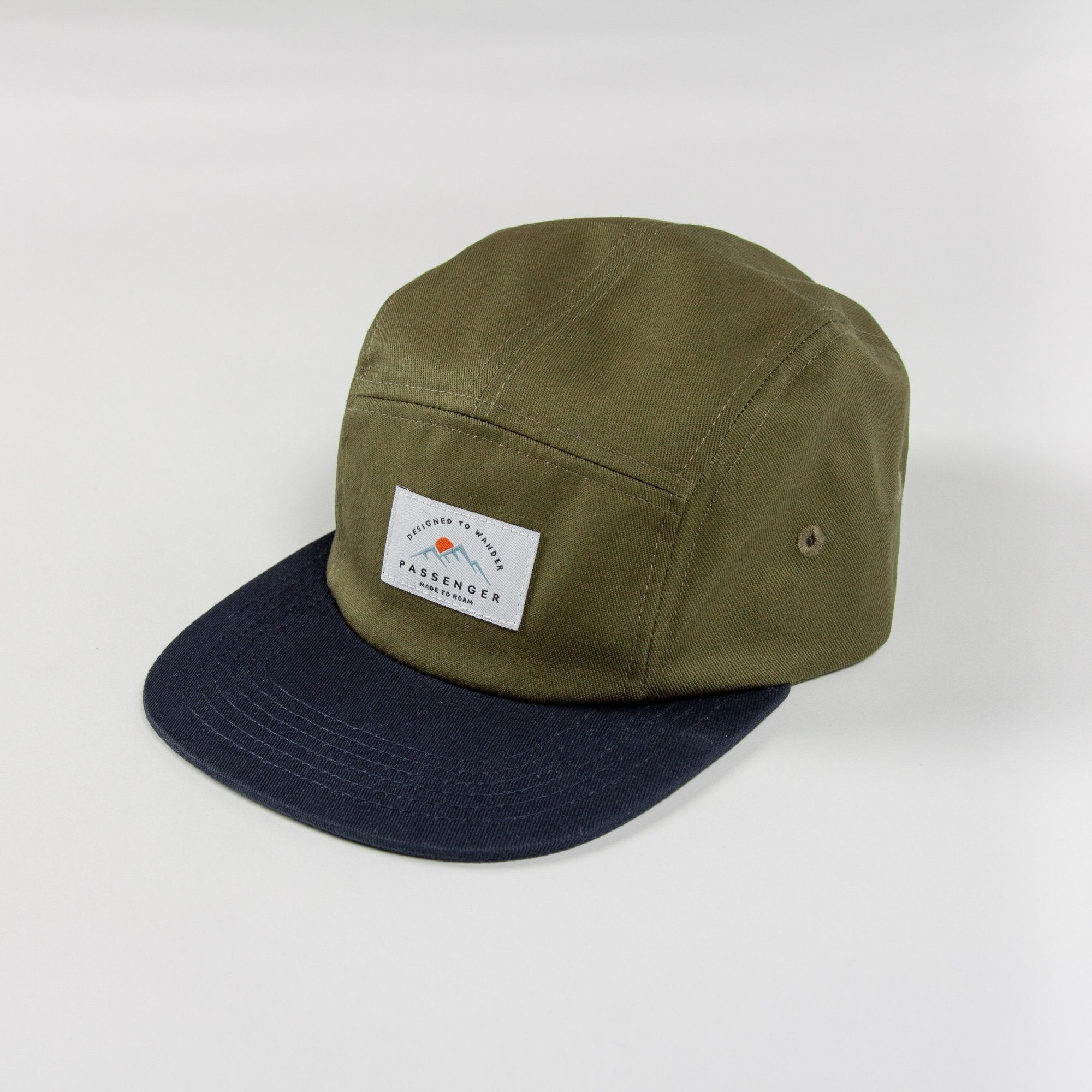 Image of Velo Cap - Olive/Navy