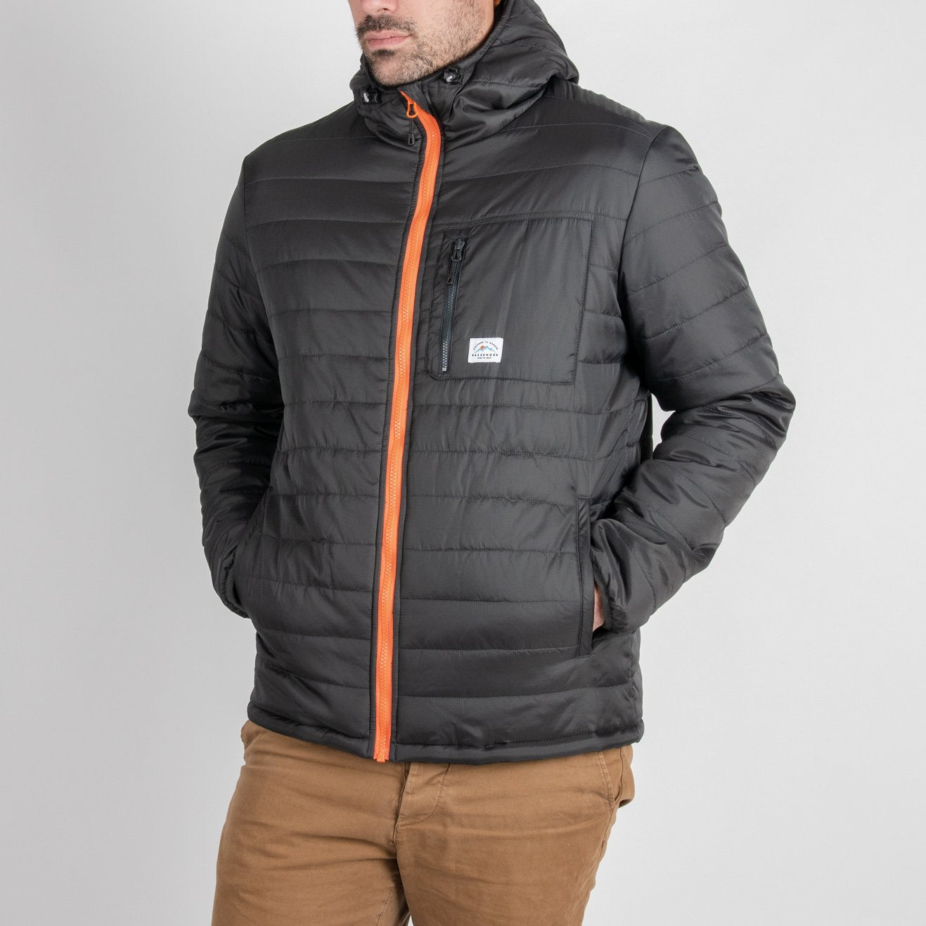 Image of Patrol Insulated packable Jacket - Charcoal