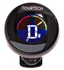Tourtech Clip-on Instrument Tuner with colour screen