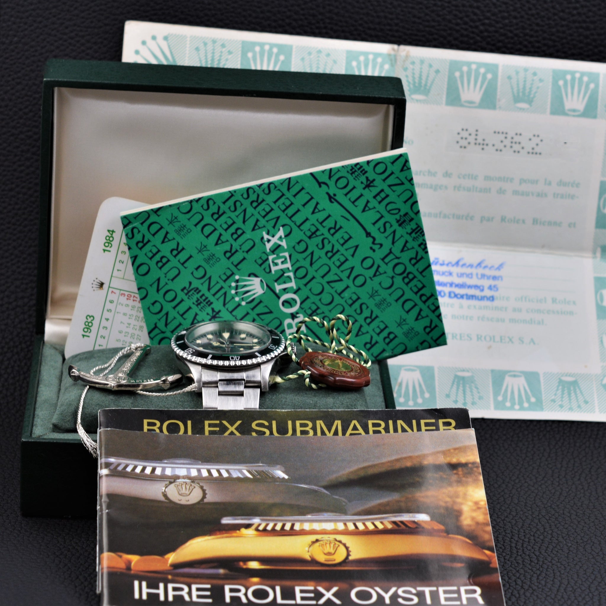 Rolex Submariner 5513 Full Set – ALMA 