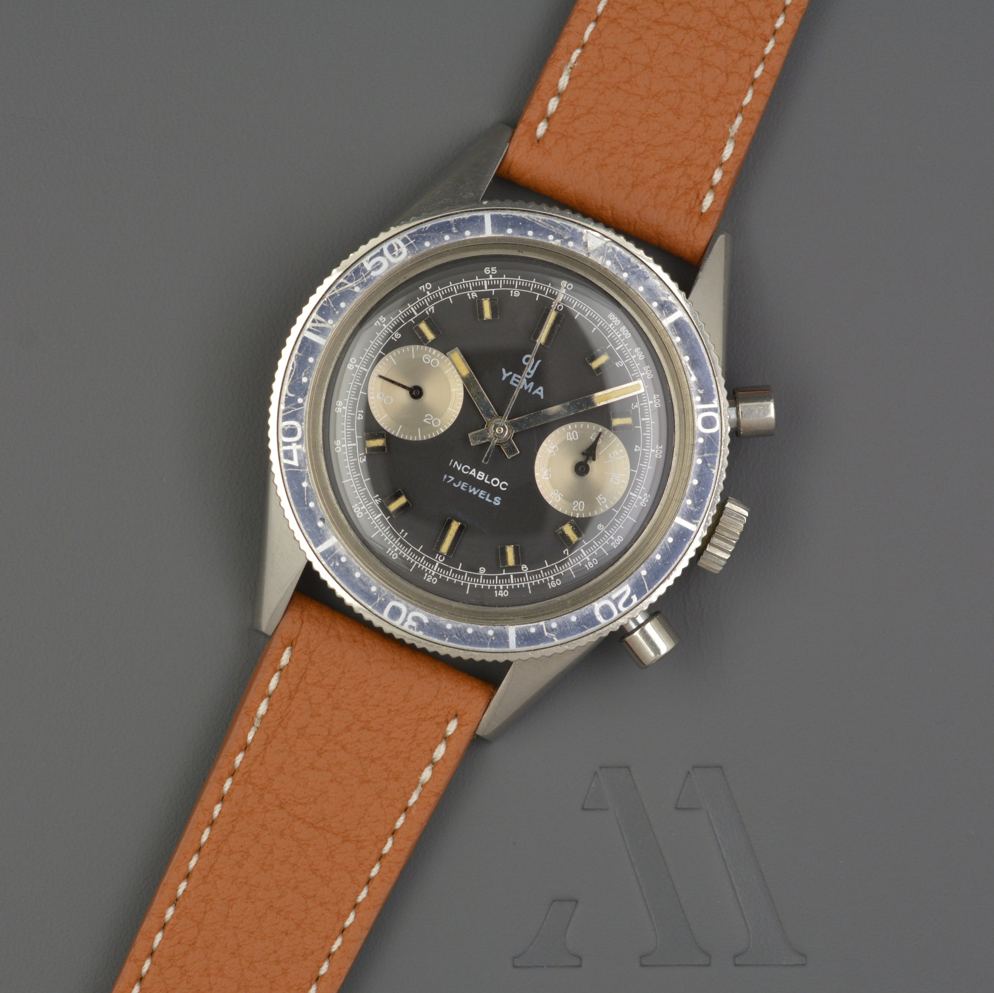 Yema Valjoux 92 Chronograph \