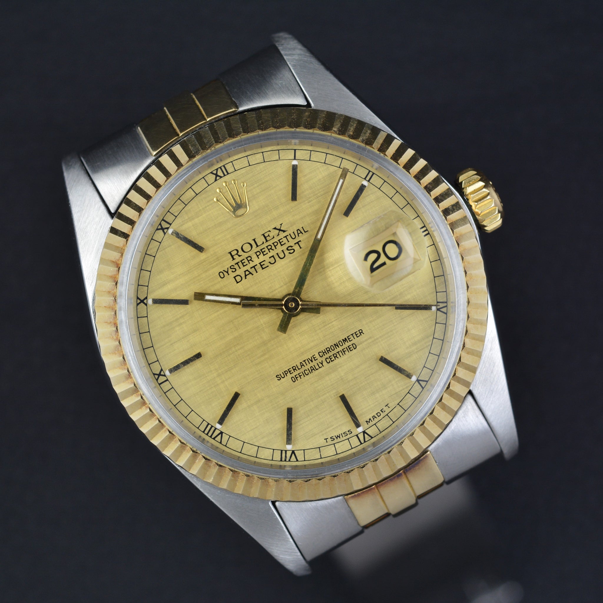 rolex 16013 linen dial