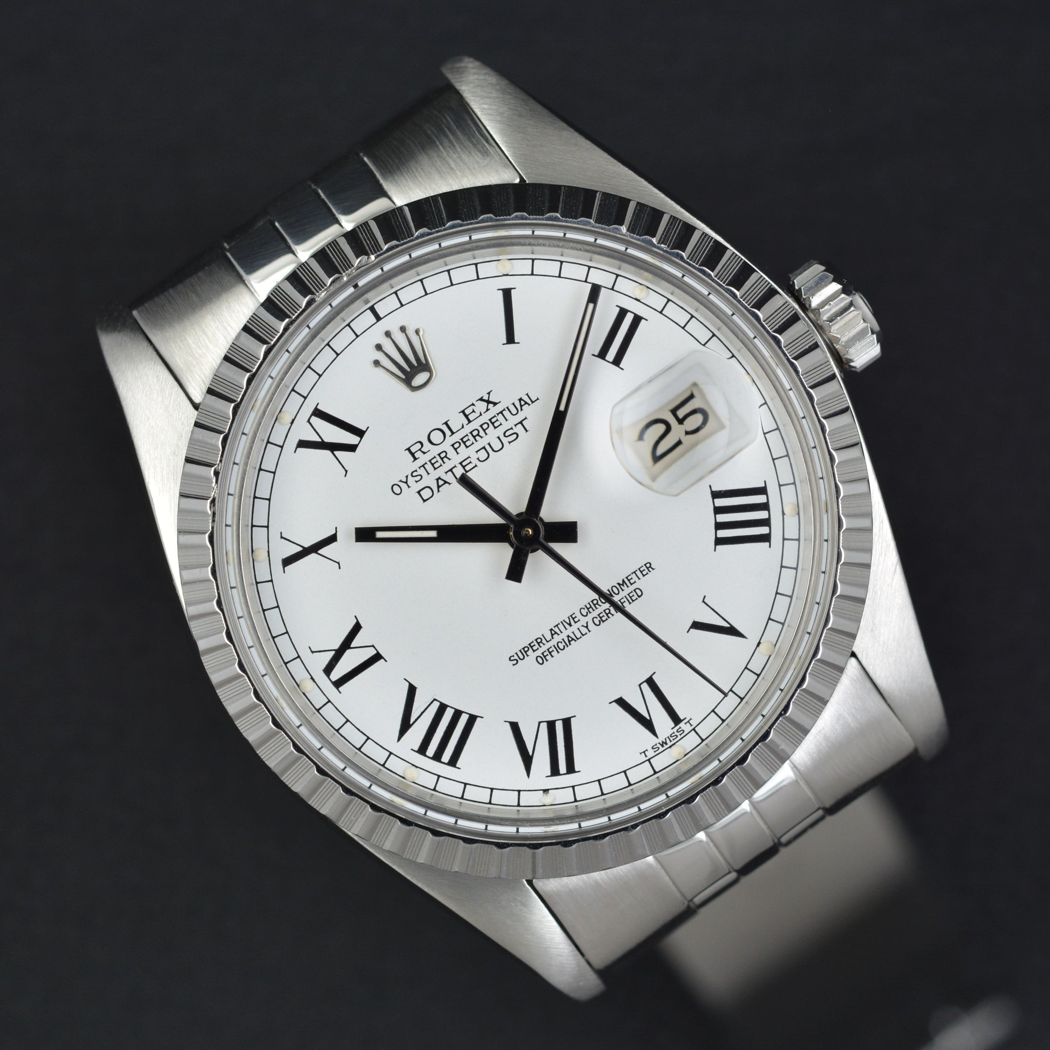 Rolex Datejust 16030 Buckley dial 