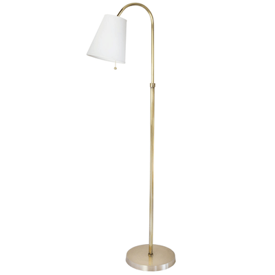 Blair Adjustable Floor Lamp in Brass