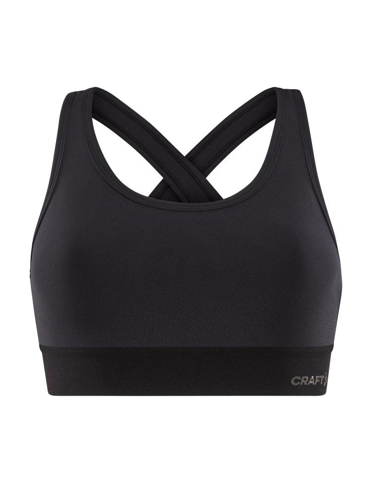 Craft Women's Motion Sports Bra - Black, Silver Underwear : :  Clothing, Shoes & Accessories