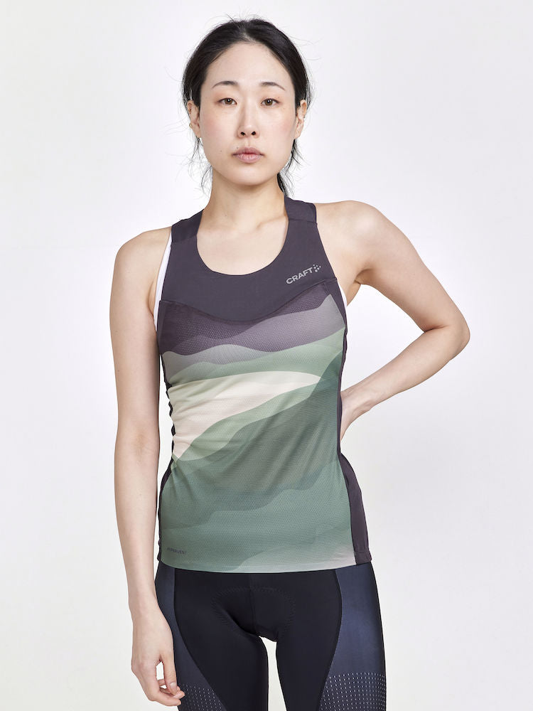 Alternative Apparel, Tops, Grace Glory Yoga Tank Top Striped Gym Running Workout  Small Womens