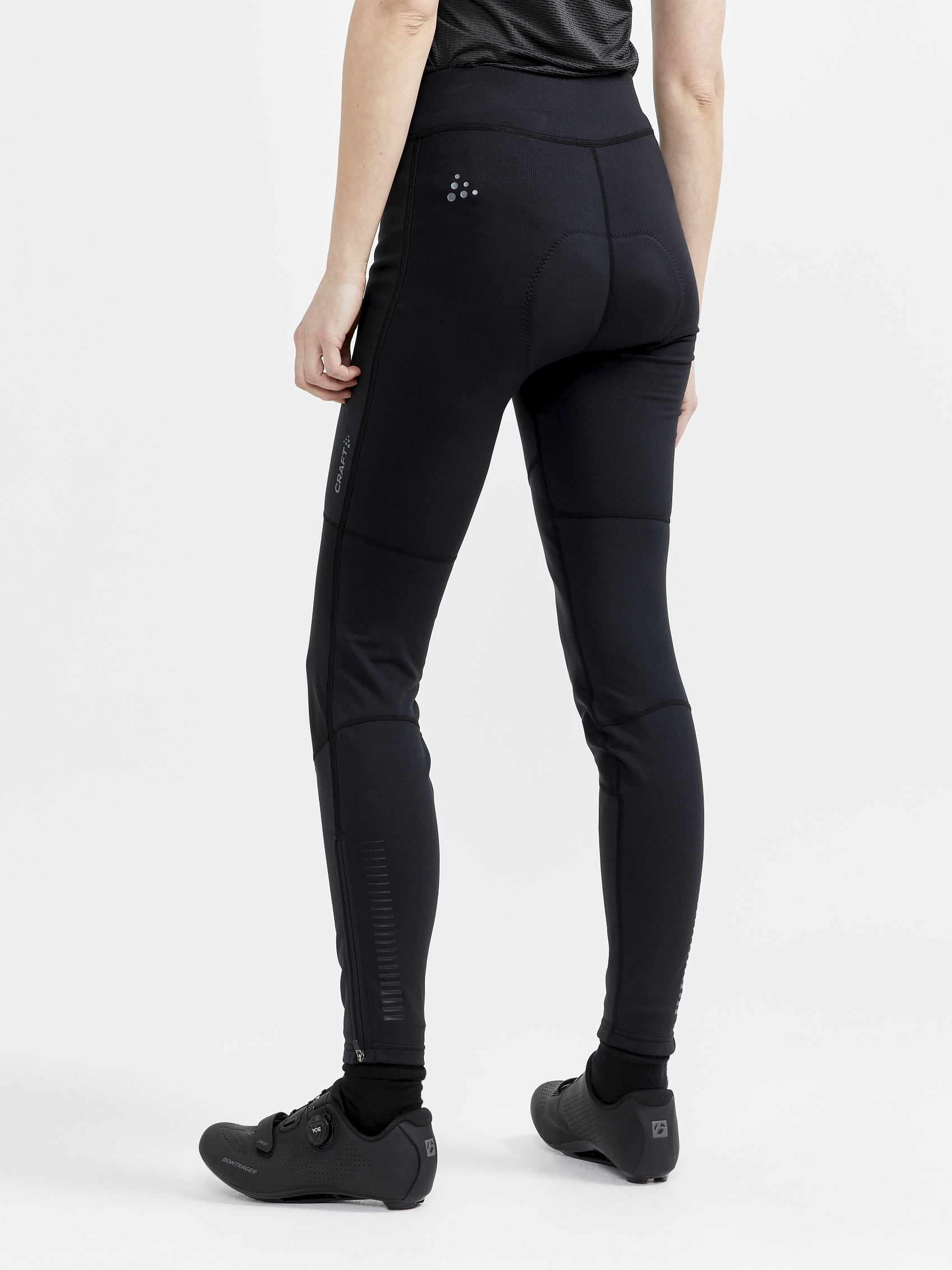 4D Stretch criss-cross waist cycling leggings, Women's sports trousers