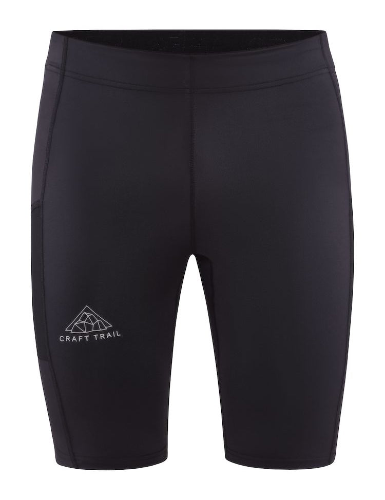 Sport Track Shorts with Compression Tights Design