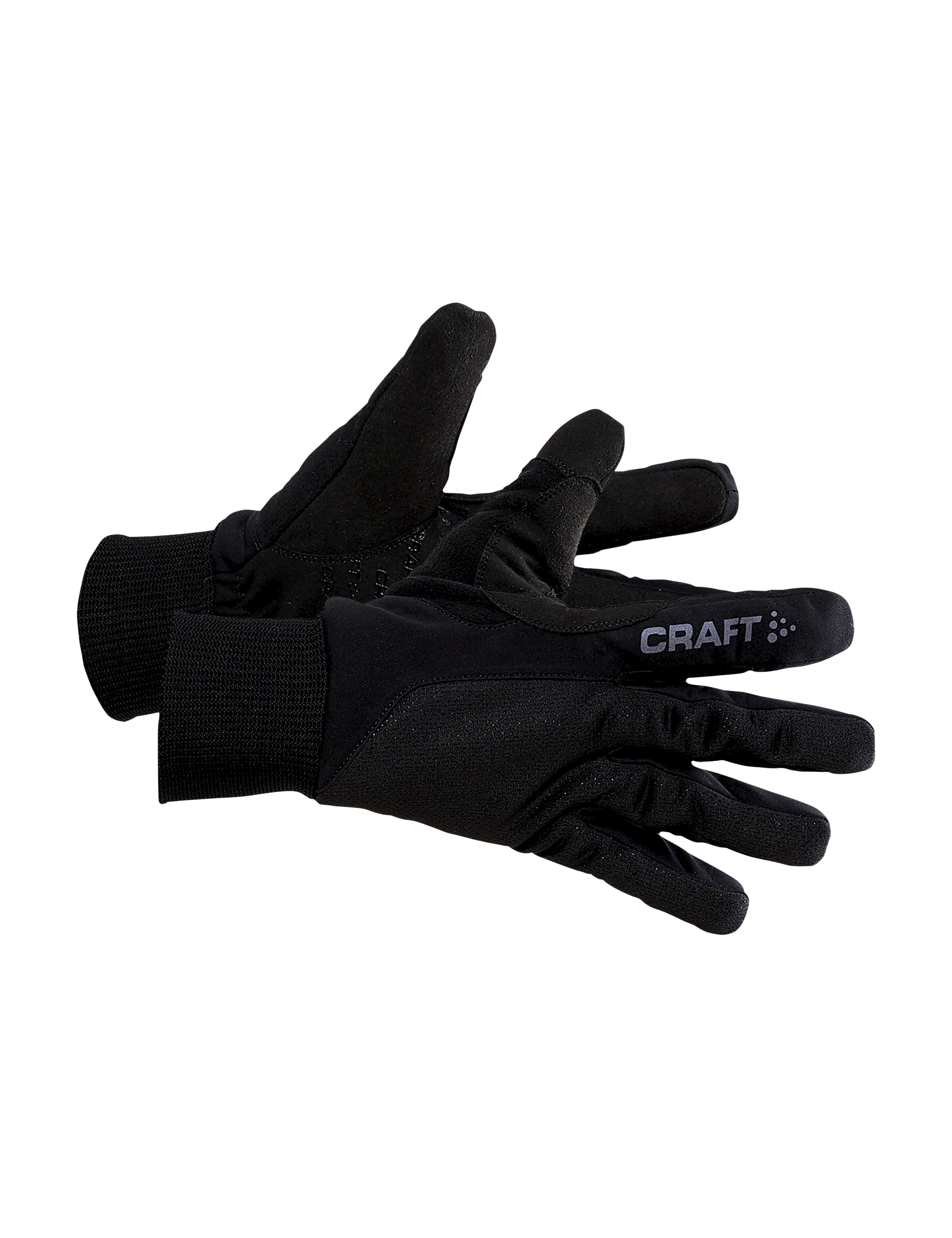 Freehands Men's Soft Shell Finger Cap Gloves, Winter Gloves