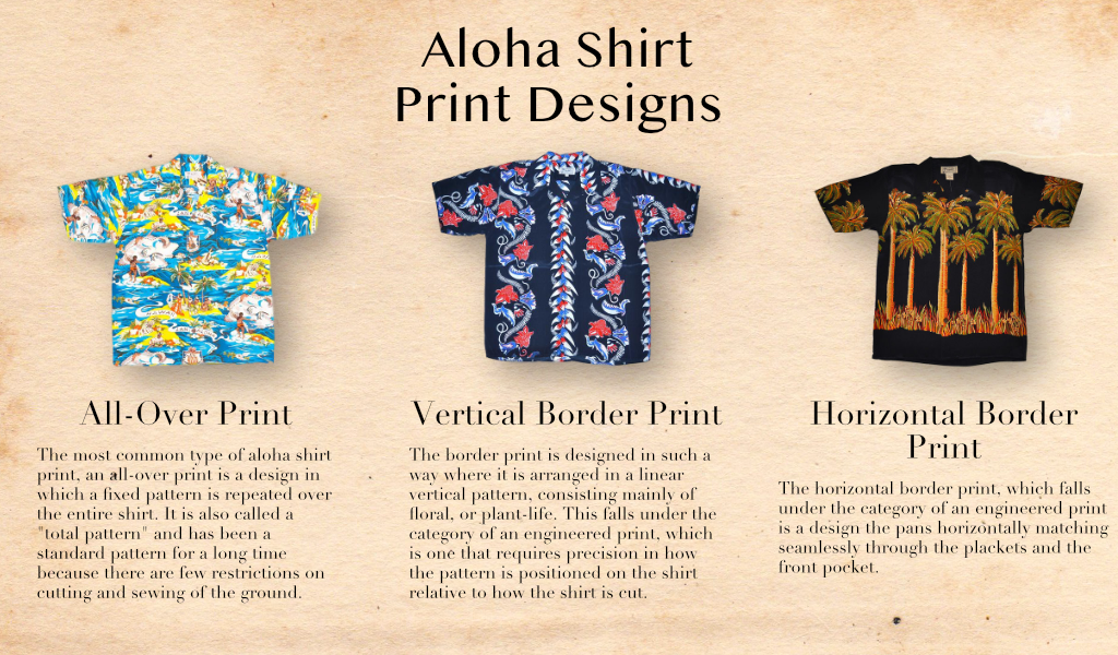 Aloha Shirt Print Designs