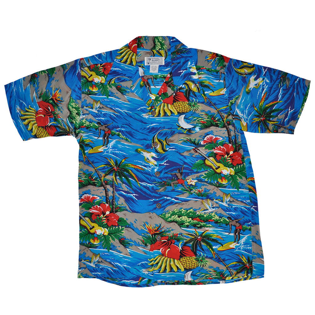 Wonderland Hawaiian Shirt | Avanti Hawaiian Shirts - Aloha Shirts from ...