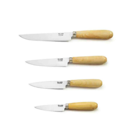 Opinel No.102 Carbon Steel Paring Knives (Set of 2)