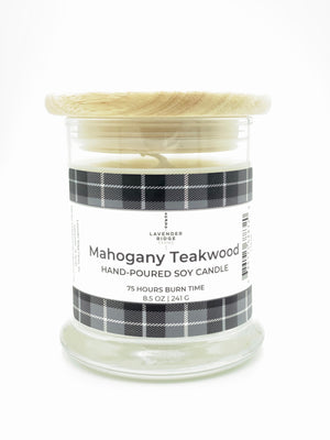 Mahogany Teakwood Soy Wax Melts – Lavender Ridge Farms