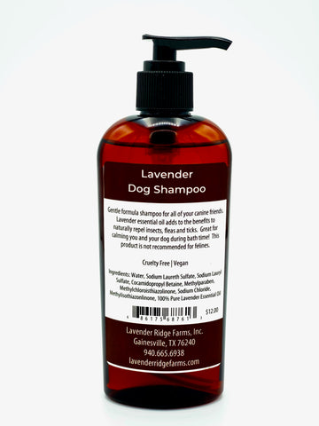 Lavender Dog Shampoo – Lavender Ridge Farms