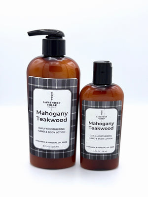 Bath Body Works Mahogany Teakwood Lotion Shower Gel Wash
