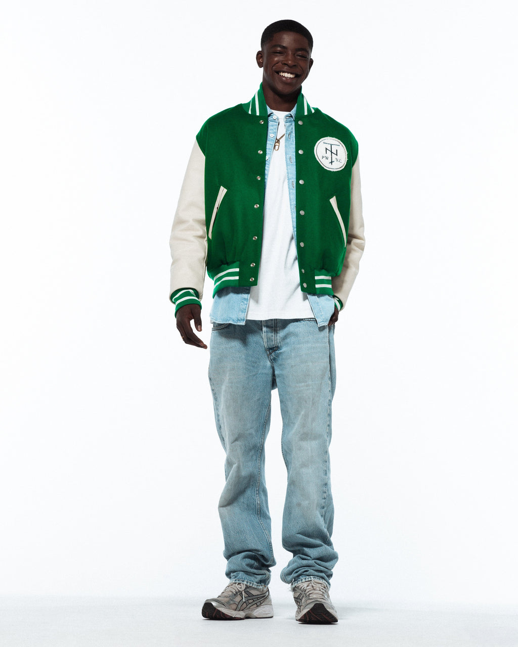 Intenso Inapropiado Gran cantidad de Tenue. – Tenue. x Private White Varsity Jacket Forest Green