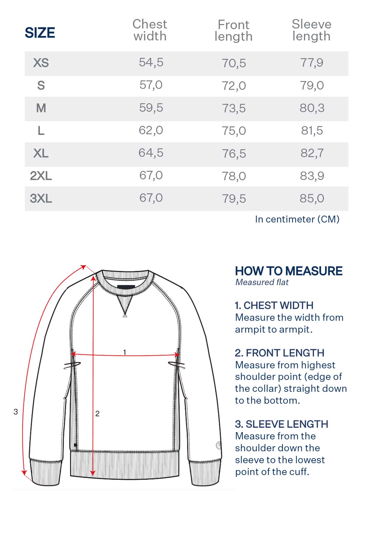 Size Guide – JerseyFactory