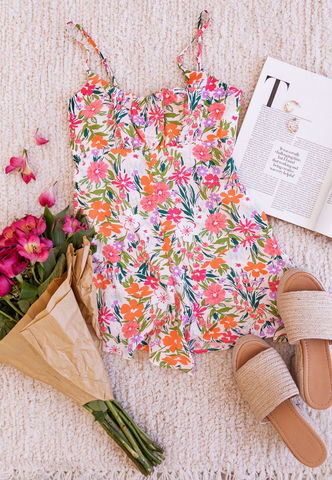 Floral Romper