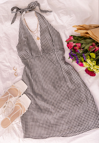 Gingham Dress