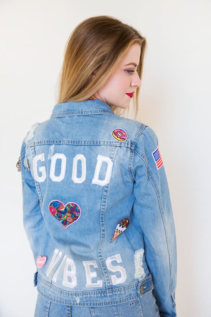 DIY: Patch Denim Jacket + Giveaway! – Shop Priceless