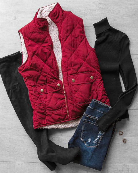 How to Style a Vest Outfit for Fall & Winter | Priceless