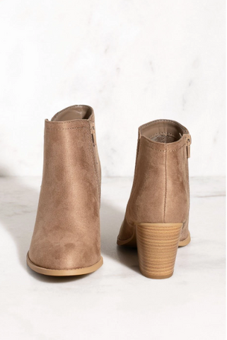 Robyn Taupe Booties