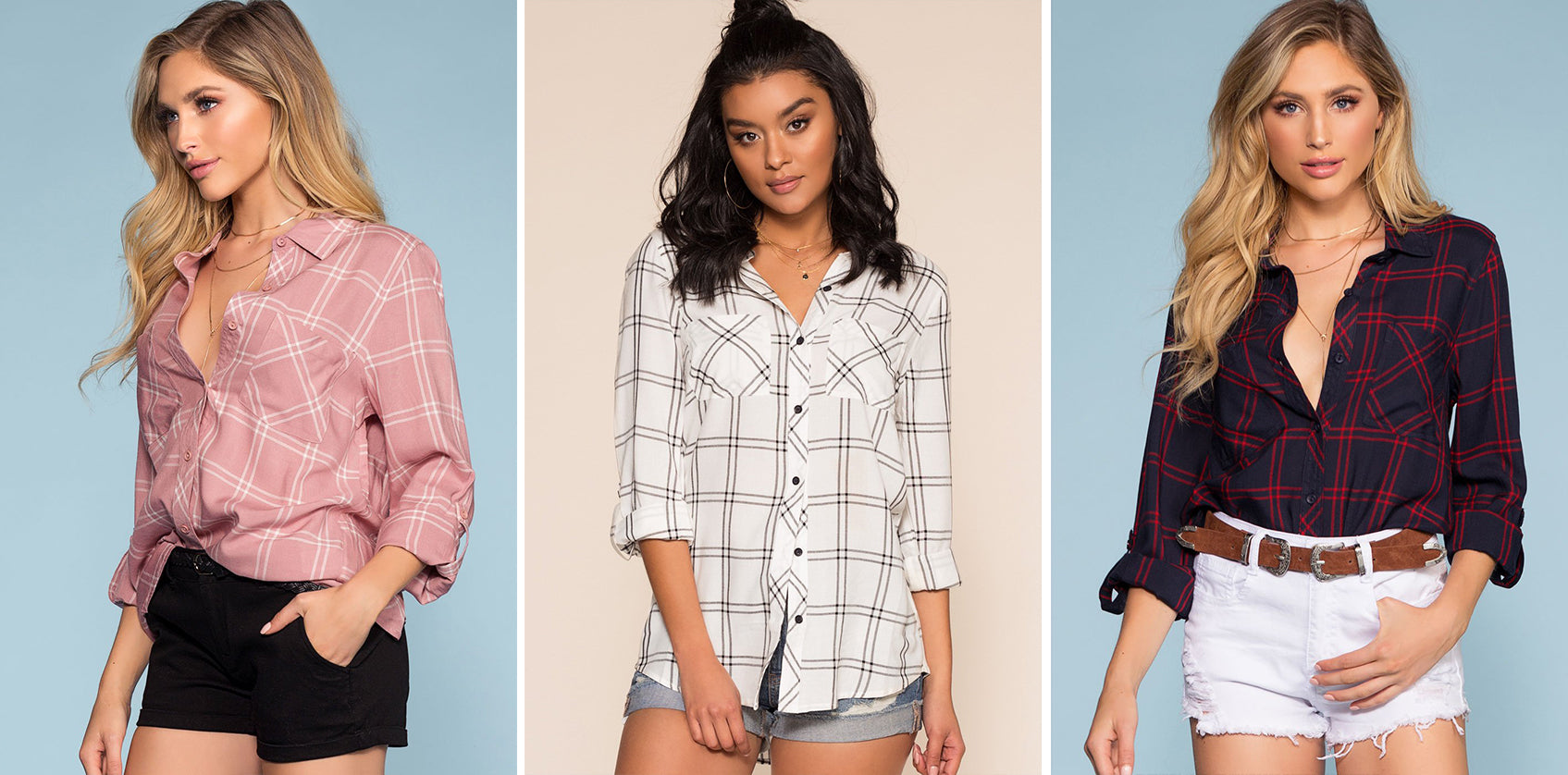 The Trend You'll Live In This Fall: Plaid Flannels!