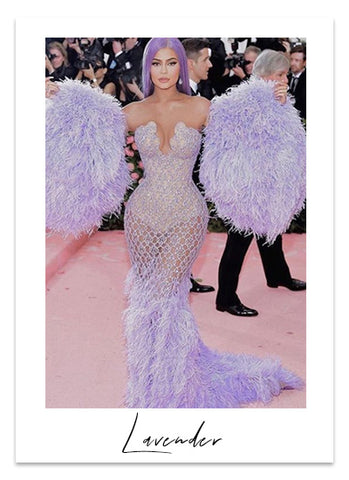 Kylie Jenner | Lavender | Met Gala | Purple