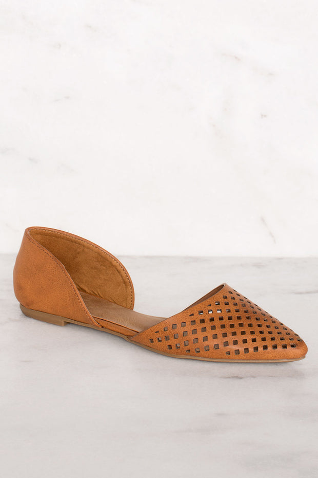 mia laser cut flats