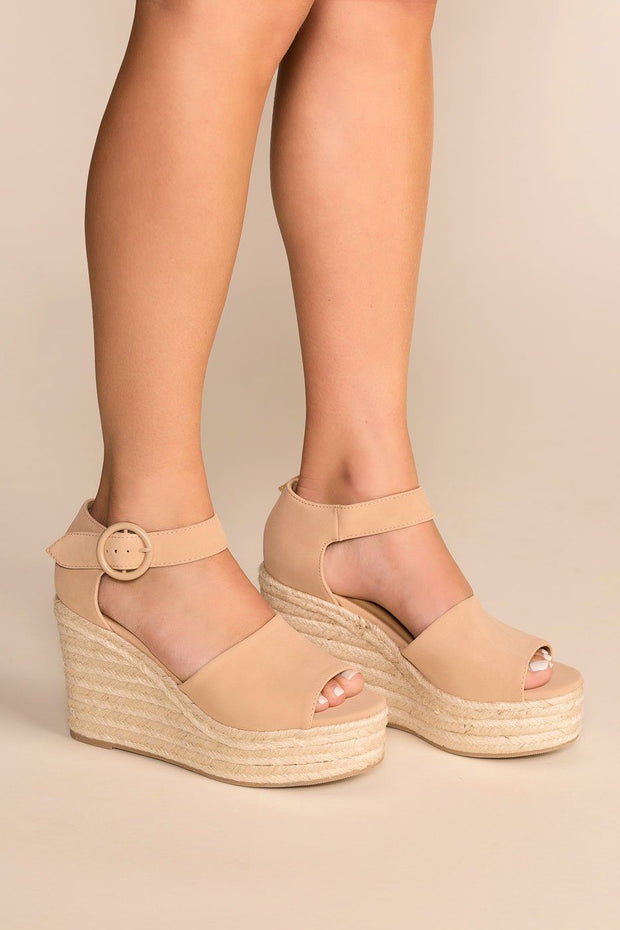 tan wedges