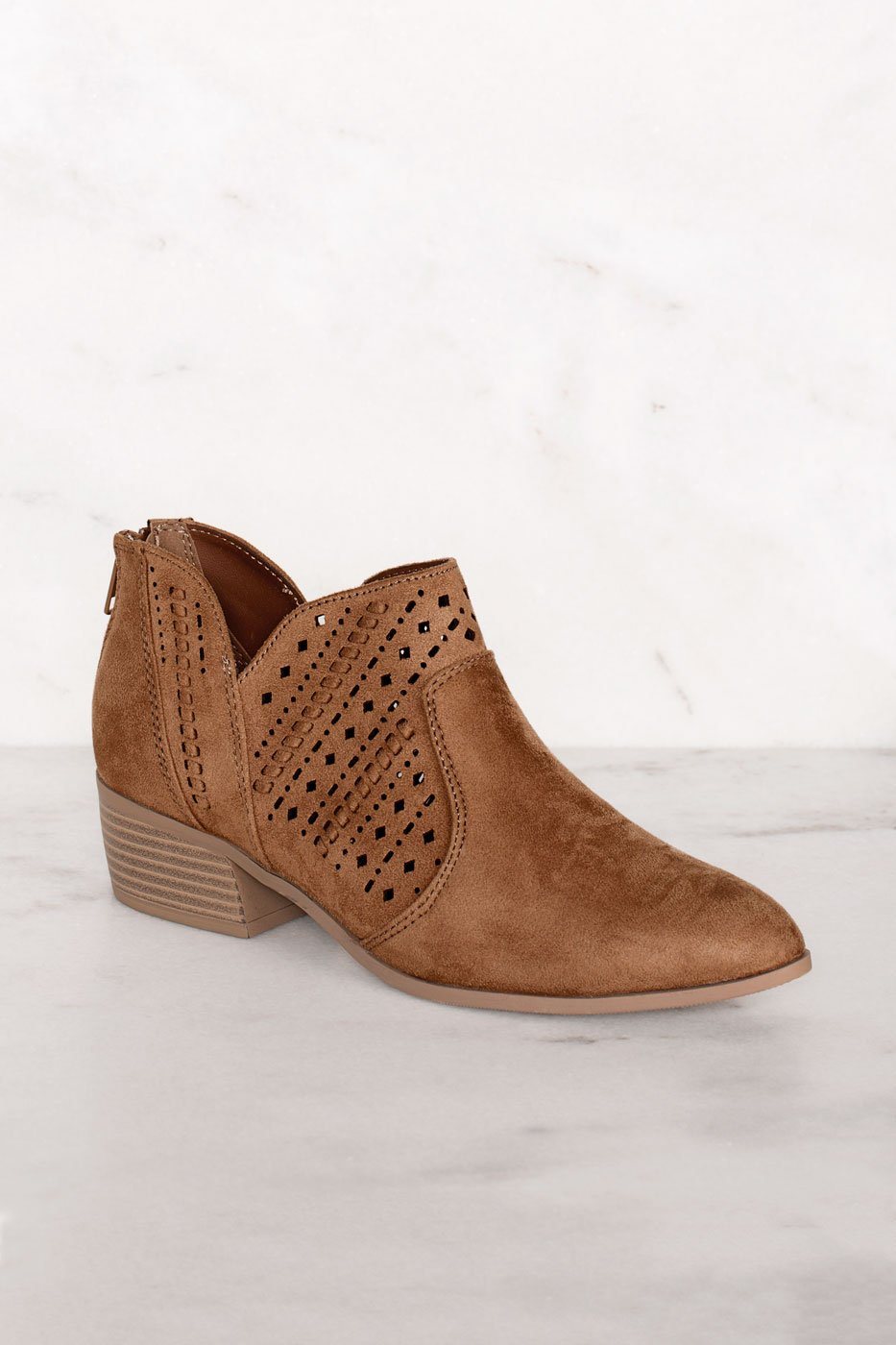 laser cut booties