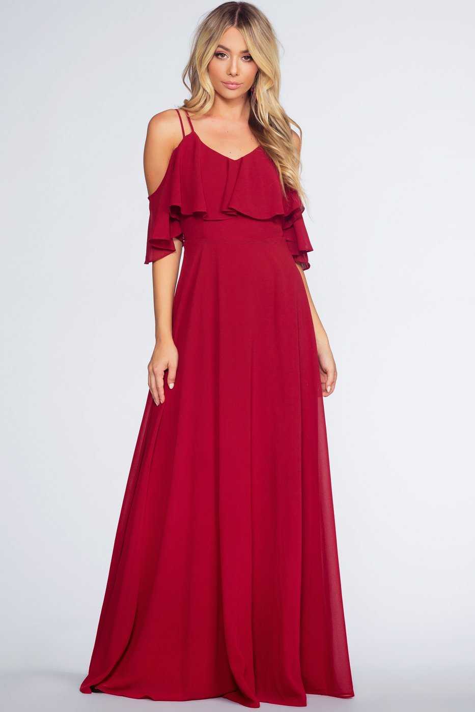 Mythical Romance Maxi Dress - Merlot by Priceless