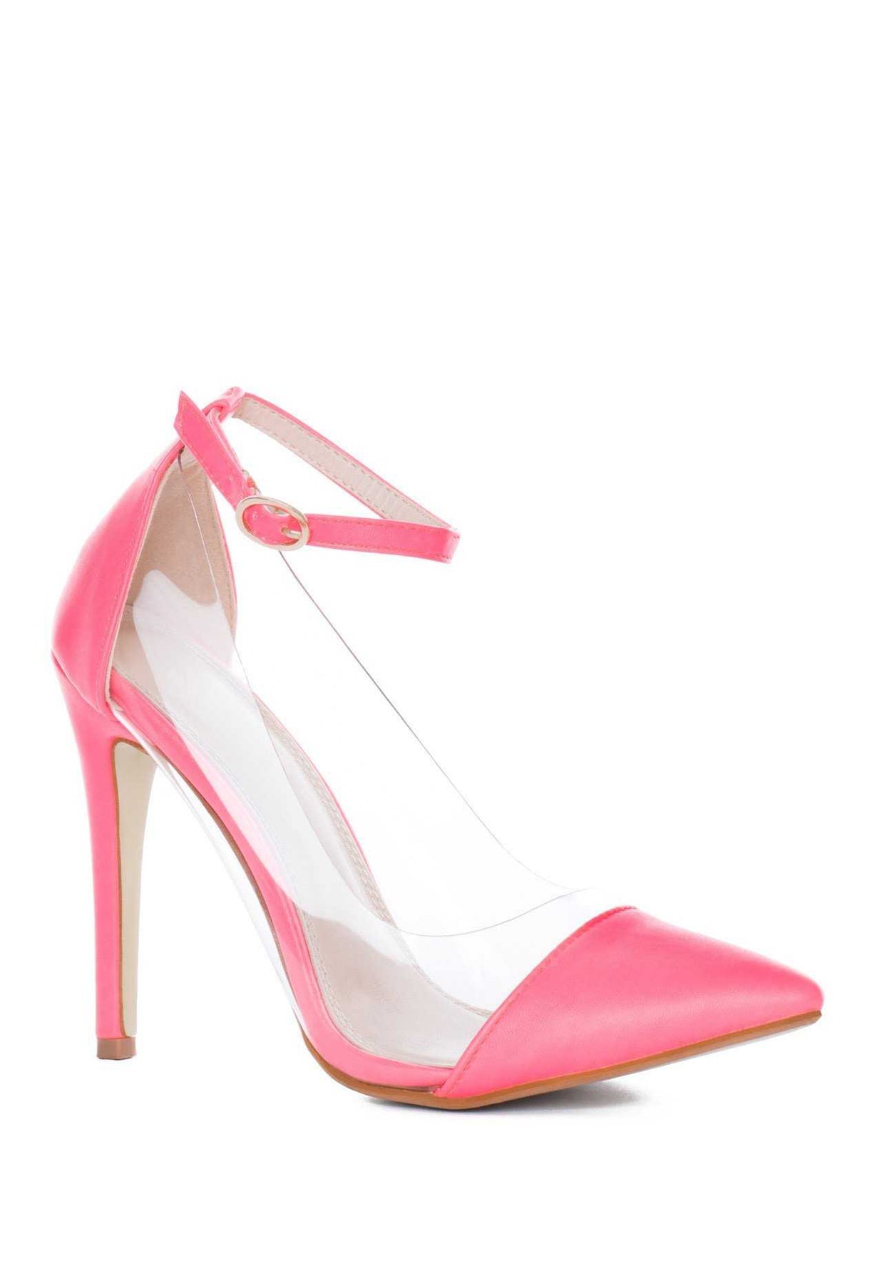 Shut Up And Dance Pumps- Neon Pink by 