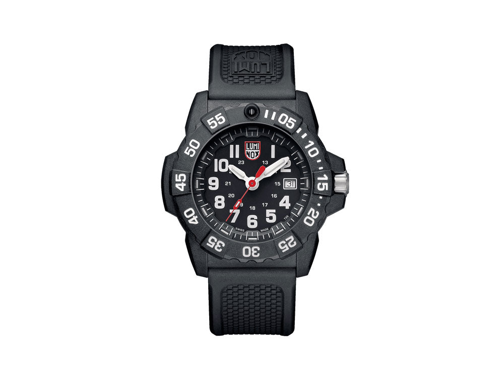 Luminox Navy Seal Colormark Quartz Watch, Carbon, Black, XS.3051