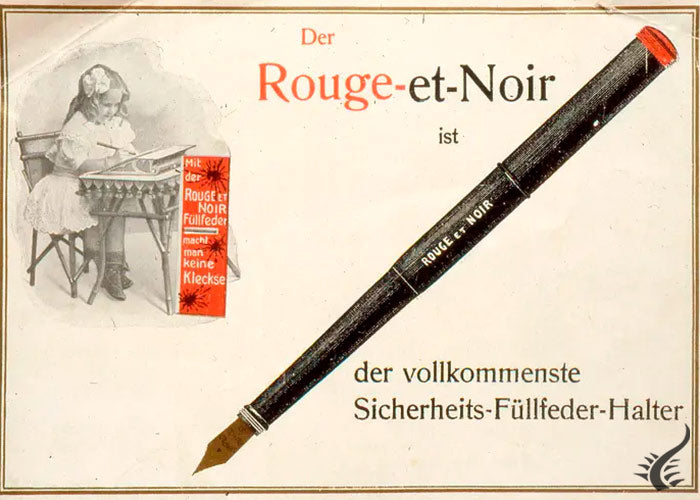 Montblanc Rouge et Noir 1908